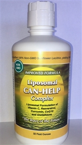 LIPOSOMAL CAN-HELP 32 oz w/ sunflower lecithin liposomes