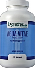 AGUA VITAE MEN Capsules - A Multi-Vitamin/Mineral Supplement Formulated Especially for Men