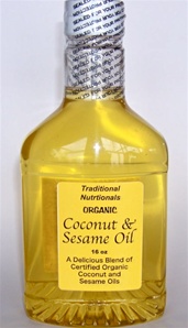 COCONUT & SESAME OIL - Heart Healthy Coconut and Sesame Oil Blend